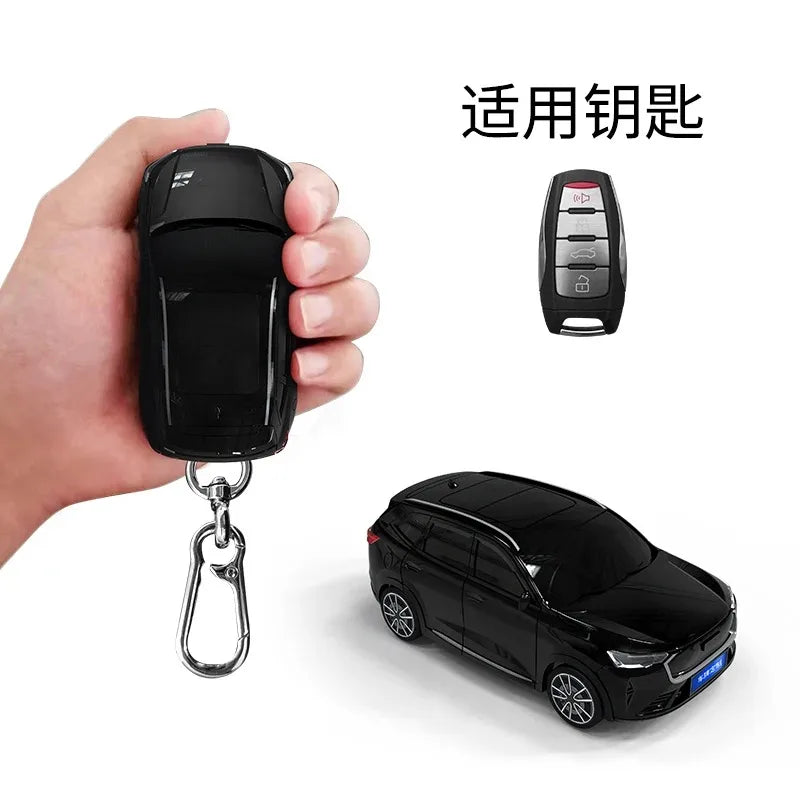 Car key fob case cover for Haval H6 (has light/no light) black or white