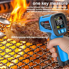 Mestek Digital Infrared Thermometer Non-Contact IR Laser Temperature Gun -50 to 800 C