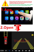 360° Panoramic Camera 1080P HD Rear / Front / Left / Right 360 Panoramic Accessories for Car android Radio multimedia 720P/1080P