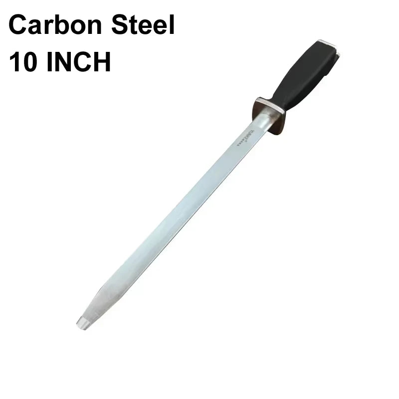 8/10/12 Inch Professional Ceramic Knife Sharpener Rod Durable Knife Grinder With Non-Slip Handle Kitchen Knife Sharpening Blade