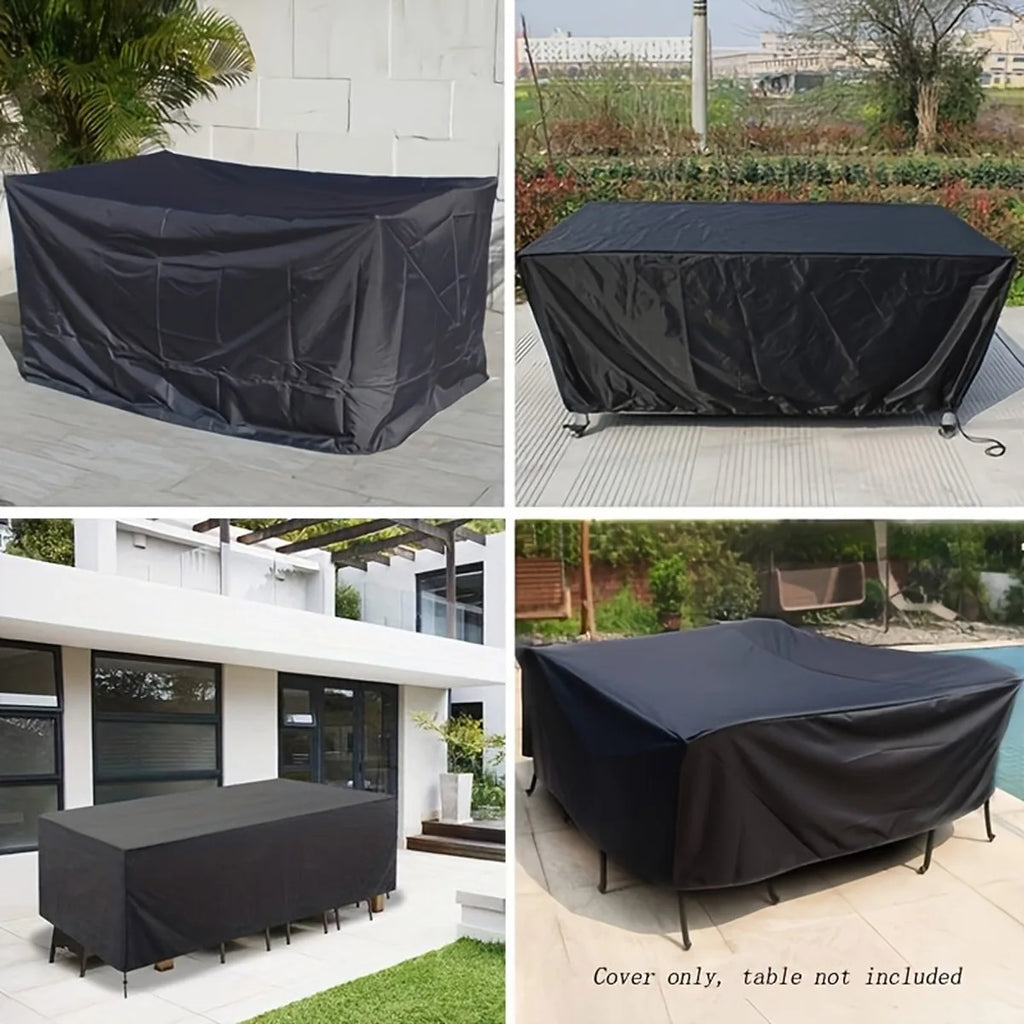 218 Sizes of Patio Furniture Covers, Table and Chair Covers, Waterproof, Dustproof, UV-proof 210D Oxford Cloth Protective Cover