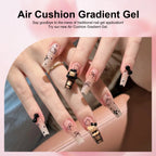 LIMEGIRL Gradient Painting Gel Nail Polish Set, 12 Colors Candy Wash-Free Nail Art Gel