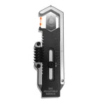 Multi-functional Mini crowbar 9 in 1multi-tool adjustable wrench EDC caliper Measuring ruler Pry bar Pocket outdoor camping tool