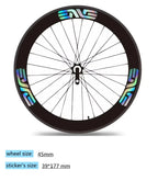 14pcs/set For Bogacha at the World Championships ENVE SES Road bike wheel stickers Color change wheelset painting 50mm height