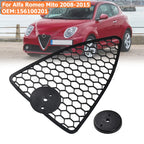 For Alfa Romeo Mito 2008-2015 156100201 Front Bumper Grille Shield Honeycomb Mesh Grill Air Intake Radiator Grille