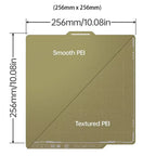 BIGTREETECH Panda Build Plate 256MM 180MM CryoGrip Pro Cool Plate PEI PEO Honeycomb Houndstooth For BambuLab P1 A1 X1 A1 MINI