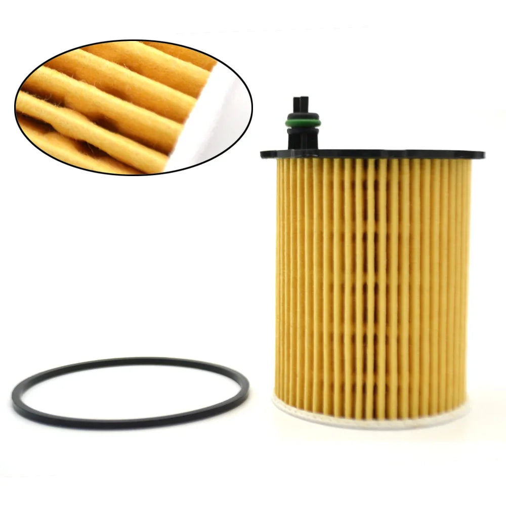 Oil Filter 1109AY Replacement Cartridge, 5-Pack for Citroen Peugeot Ford MINI Volvo Mazda Suzuki