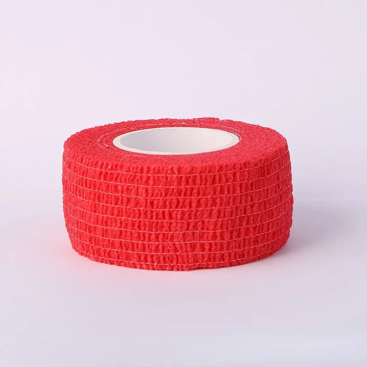 Self Adhesive Elastic Bandage Wrap Tape 2.5cm x 4.5m 1 Roll, Assorted Colors