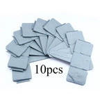 10pcs Plastic Folding Fence Imitation Stone Garden Barrier Outdoor Lawn Decoration Easy Assembly Durable Splicing Fence for Yard