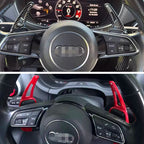 For Audi A3 S3 A5 S5 2017 A4 B9 Q7 2016-2017 TT TTS Shifter Paddle Shift Extension Steering Wheel Shift Paddle Shifter