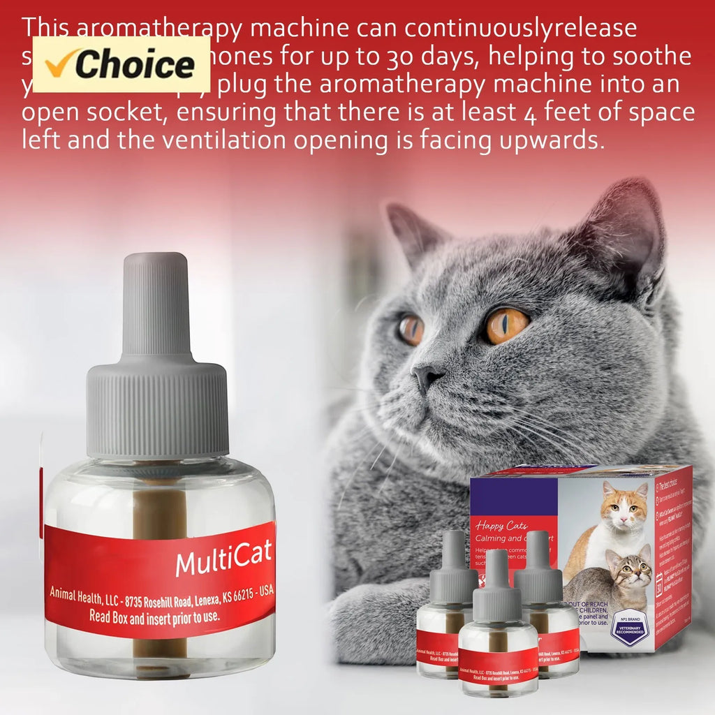 3pcs New Diffuser Refill | Maintain And Among Cats At Home 48ml