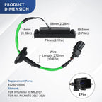 81260-G6000 81260-G6010 Trunk Door Switch Handle For Kia Morning Picanto ACCENT VERNA 2017-2023 Tailgate Trunk Lock Button 1PC