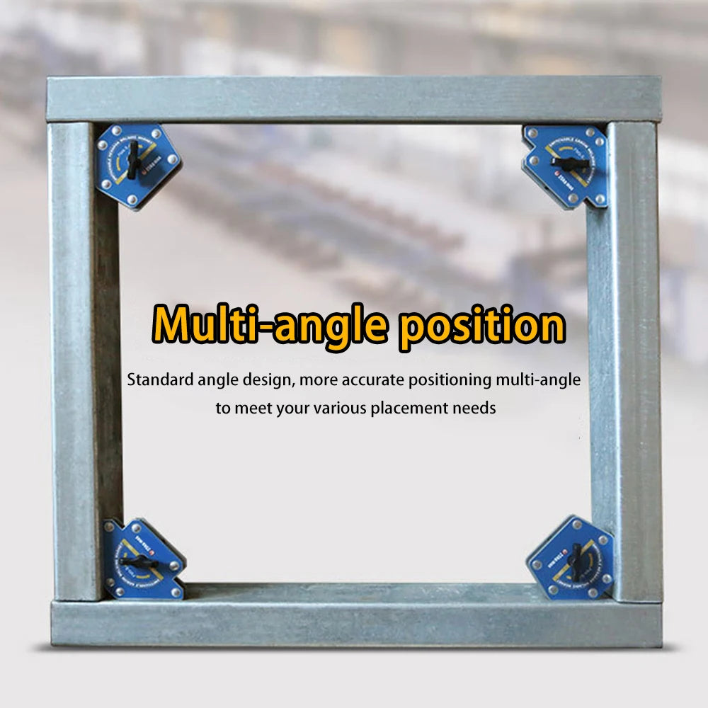 12.5/25/50/75Kg Magnetic Welding Holders Angle Solder Arrow Magnet Weld Fixer Positioner Ferrite Holding Auxiliary Locator Tools