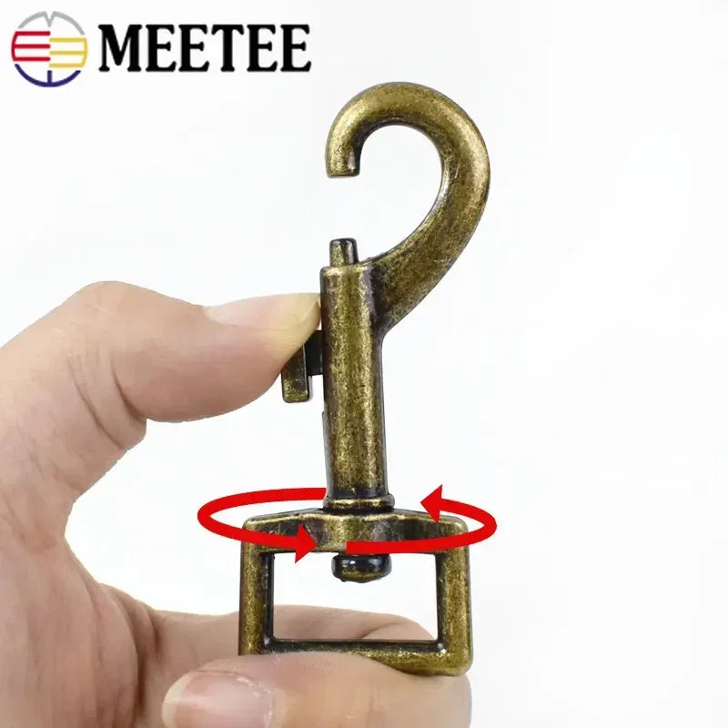 2/5/10Pcs 15/20/25mm Metal Lobster Buckle Bag Strap Swivel Snap Buckles Dog Collar Clamp Hook Keychain Carabiner Clasp Accessory