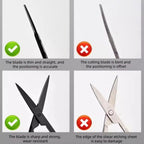 MSWZ MS109 Water Sticker Model Tools Scissors Etching Blade Nozzle Cutting for Model Hobby Building Tool DIY