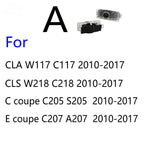 Car Door LED Projector Puddle Lights 2pcs HD Logo for Mercedes-Benz C/CLA/CLS (various designs)