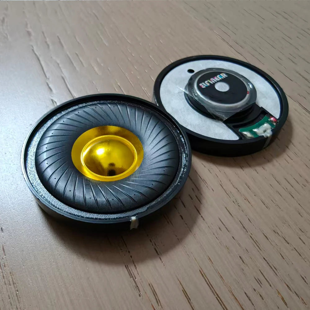 ELFINEAR 50mm HiFi Headphone Driver Replacement for DIY Upgrade, Black, 32Ω or 300Ω
