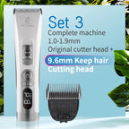 Fenice Electrical Pet Clipper Machine Dog Hair Clippers Grooming Animals Haircut Trimmer Shaver Set Pets Cordless Rechargeable