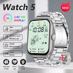 2026GPS Track Smart Watch 2.01-Inch Ultra HD AMOLED Screen IP68 Waterproof Sports Heart Rate Monitor Bluetooth Call Smartwatches