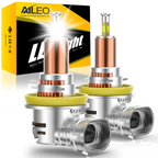 2Pcs 300W 80000LM Led Light 3D H7 H4 H11 LED Car Headlight Canbus H8 9005 HB3 9006 HB4 for Car 360 Turbo HeadLamp Wireless 6000K