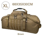 LQARMY Tactical Molle Camping Backpack 45L/80L, Black/Brown/OD Green/OCP Multicam