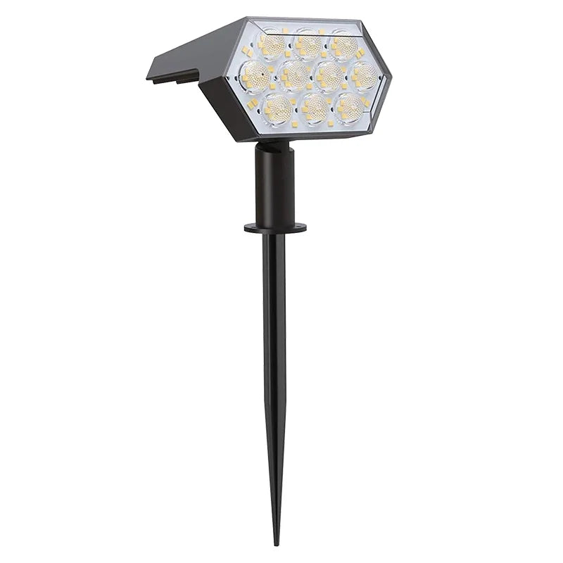 Solar Lights Outdoor  92 LED Solar Spot Lights Outdoor IP67 Waterproof Solar Garden Lights 2 In 1 for Yard Garden Porch