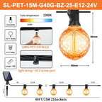 15m Cable 25 Bulbs