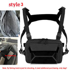 Fishing Vest Bag Men's Camo Fishing Lures Utility Tackle Chest Bags Waist Pack Outdoor Mountaineering Camping Hiking Hunting