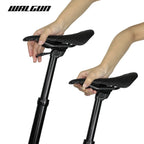 SP25A Hydraulic Dropper Seatpost Upgraded 6061 Aluminum No Lag 100-170mm Travel for MTB Road Gravel Easy Install