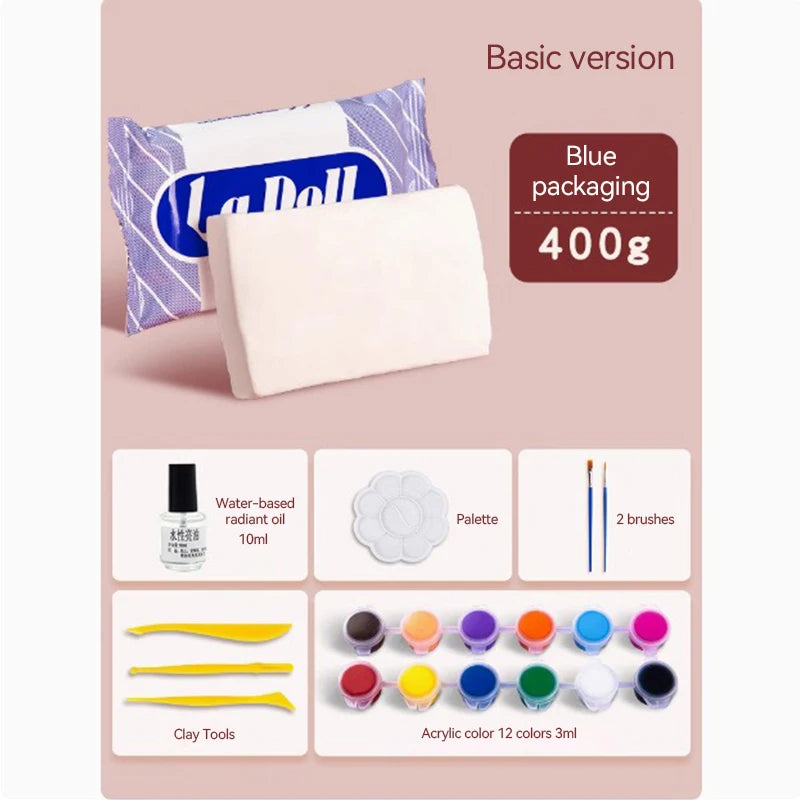 Professional Stone Plastic Clay Students DIY Handmade Materials Natural Air Dried Clay Stone Sculpture Soil Ceramic Doll Clay