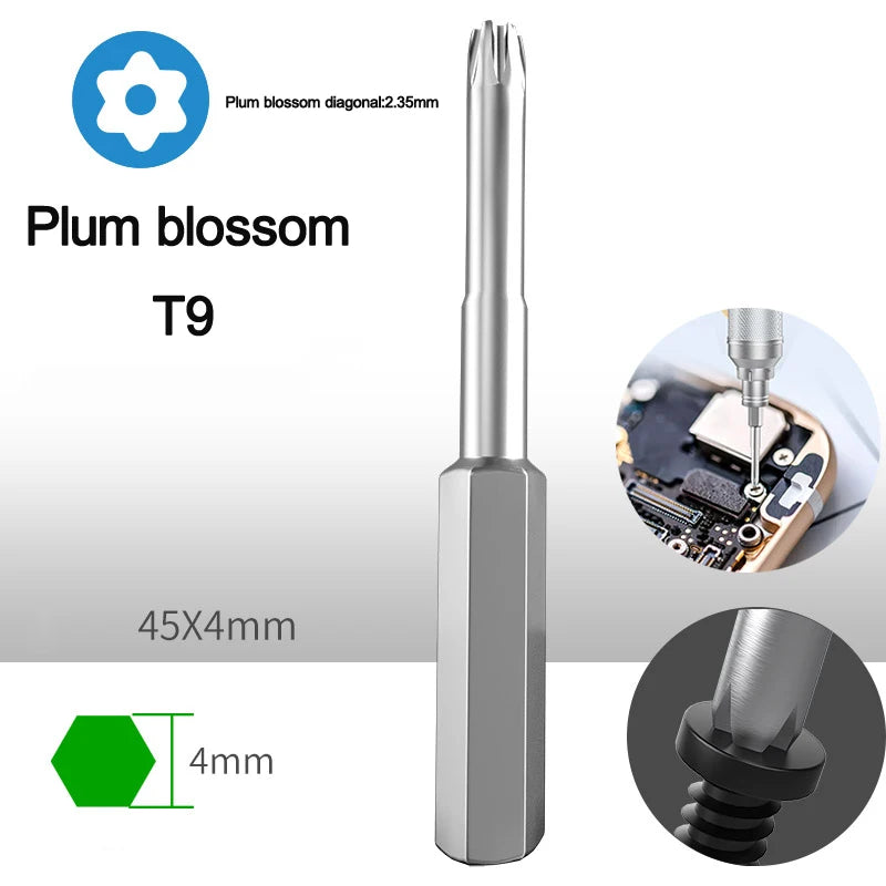 LAOA Old A S2 Alloy Steel Screwdriver Head 4mm Screwdriver Head