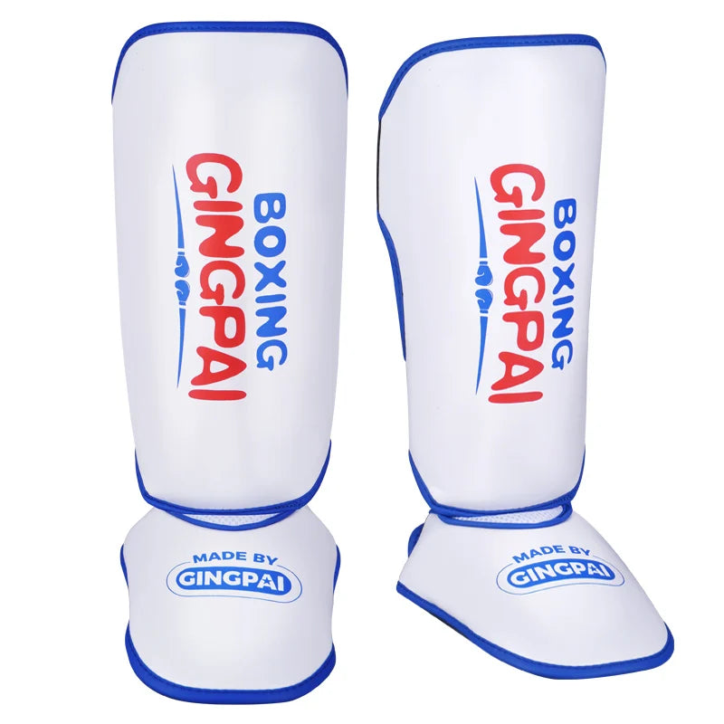 1 Pair Child Boxing MMA Muay Thai Shin Guards Kids Kickboxing Martial Arts Fight Training Leg Protector Protective Equipment