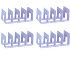 Acrylic handbag storage rack handbag divider organizer luxury bags storage rack for women transparent partition display cabinet