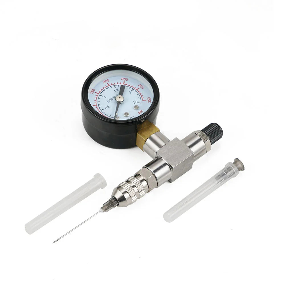 350/600PSI Suspension Shock Nitrogen Needle Fill Tool Kit ATV UTV For KTM Suzuki Yamaha Polaris RZR CanAm Arctic Cat Snowmobile