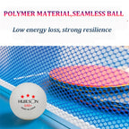 Huieson 3 Star Ping Pong Balls 50~100 PCS ABS 40+ New Material Table Tennis Balls Ping Pong Balls For Competition