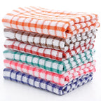 6PCS All Cotton Kitchen Cleaning Cloth Catering Restaurant Cloth Dish Towels Cleaning Cloth Kitchen Cleaning Towel