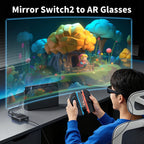Unnlink HDMI to USB C AR Glasses Converter for PS5 PS4 Switch2 Xbox to Xreal Rokid Rayneo USB-C Portable Screen
