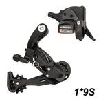 ZTTO MTB 9 Speed Set 1X9 Shifter Rear Derailleur 9V 50T Cassette K7 Sprocket Parts For m370 m430 m590 DEORE Single Crank System