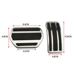 Car Pedal Covers Set for Peugeot 207/208/301/307/308/408/2008, Citroen C3/C4, DS 3/4/6