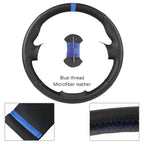 Custom For Mercedes Benz W176 W246 A-Class C-Class W204 C117 C218 X218 W212 C207 Car Steering Wheel Cover Microfiber Leather