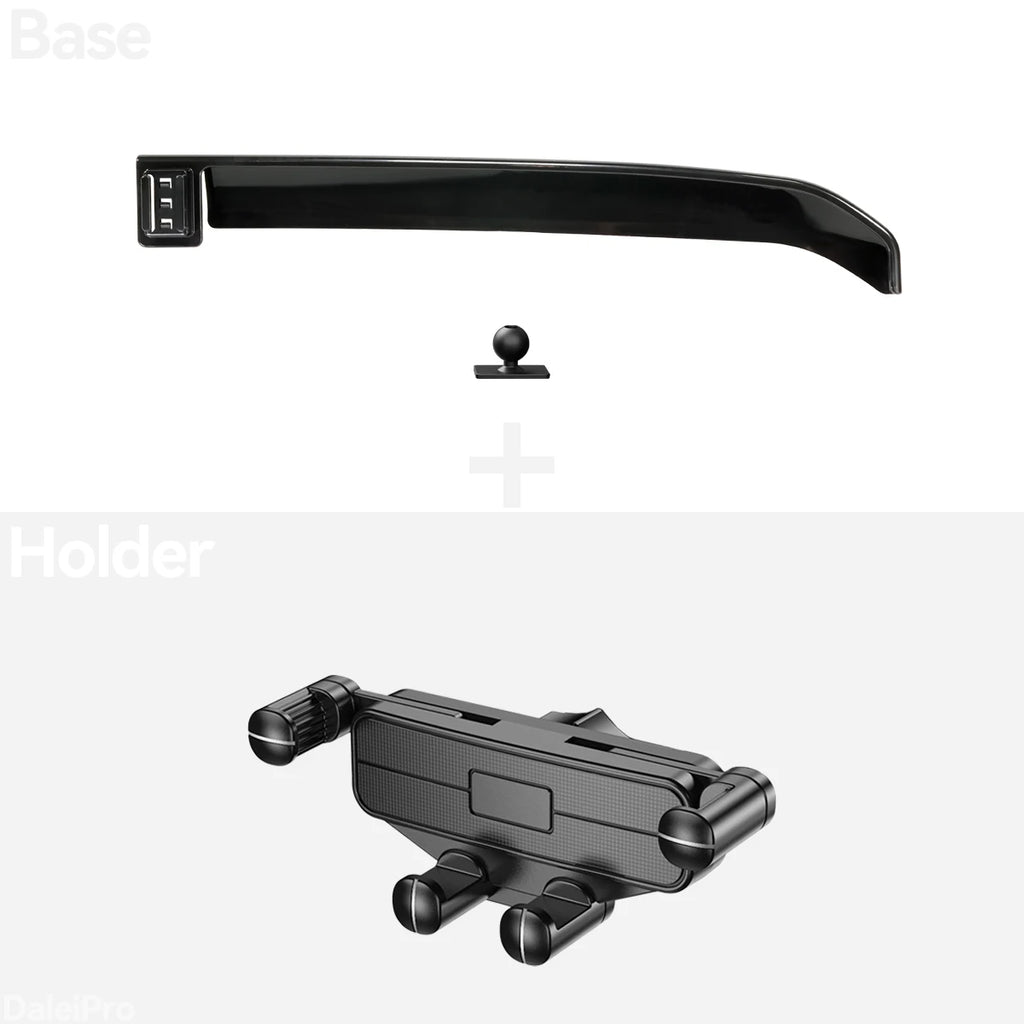 Audi A5/S5/RS5 2025-2027 Screen Clip Car Phone Holder Mount with Wireless Charger (Qi)