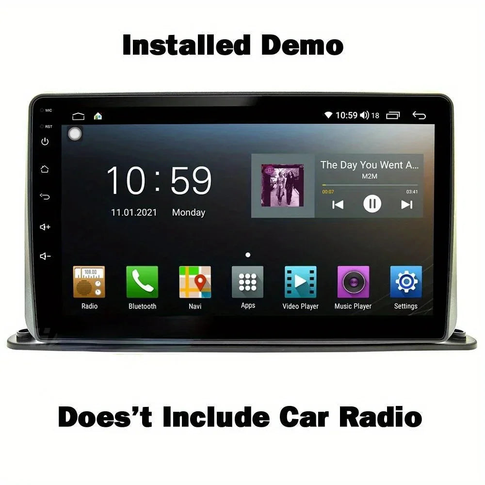 9“10” 12.3" Universal Android 2 Double Din Car Radio Fascia For old Car Truck Stereo Panel Dash Mounting Frame Trim Kit Face