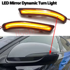 For Hyundai I30 / I30N PD Hatchback 2016-23 Elantra AD GT 16-22 2pcs Flowing Mirror Dynamic LED Turn Signal Light Car Styling