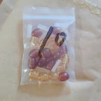 5-Pack Amber Plastic Thread Clasps Safety Bead Connector Clasp for Closure Necklace/diy Jewellery Hidden Buckle for Jewelry