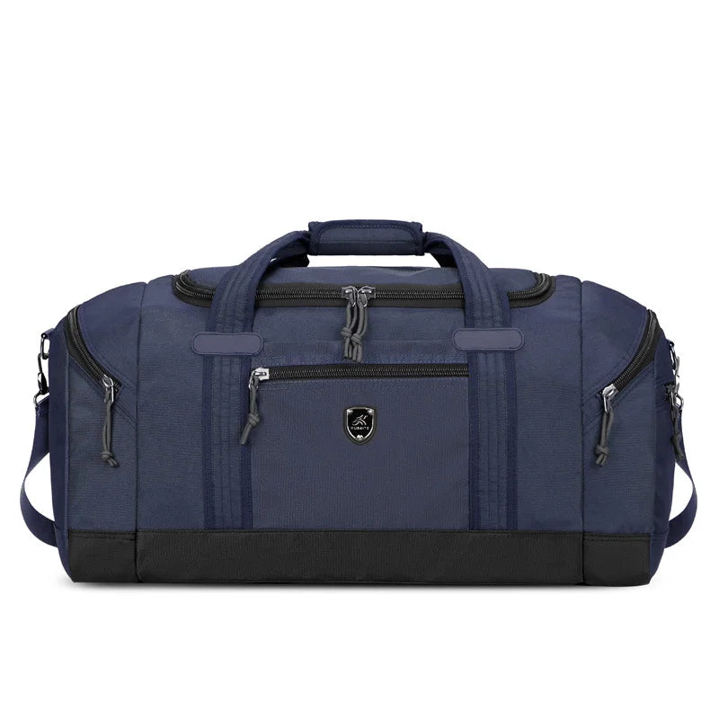 Large Capacity Travel Bag Weekender Overnight Duffle Bags with Compartment Sports Fitness Bags for Camping Outdoor Activities