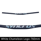Syncros Carbon Fiber MTB Flat Handlebar 31.8mm Clamp 9° Sweep 580-760mm Black