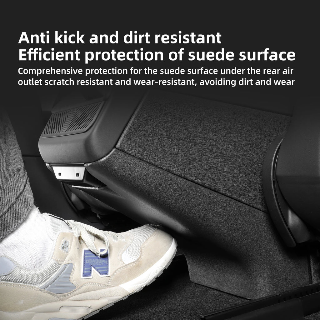 For Tesla Model 3 Highland 2025 Air Outlet Anti Kick Pad Car Accessories Side Edge Protection Patch Model3 2024 Anti-dirty Cover