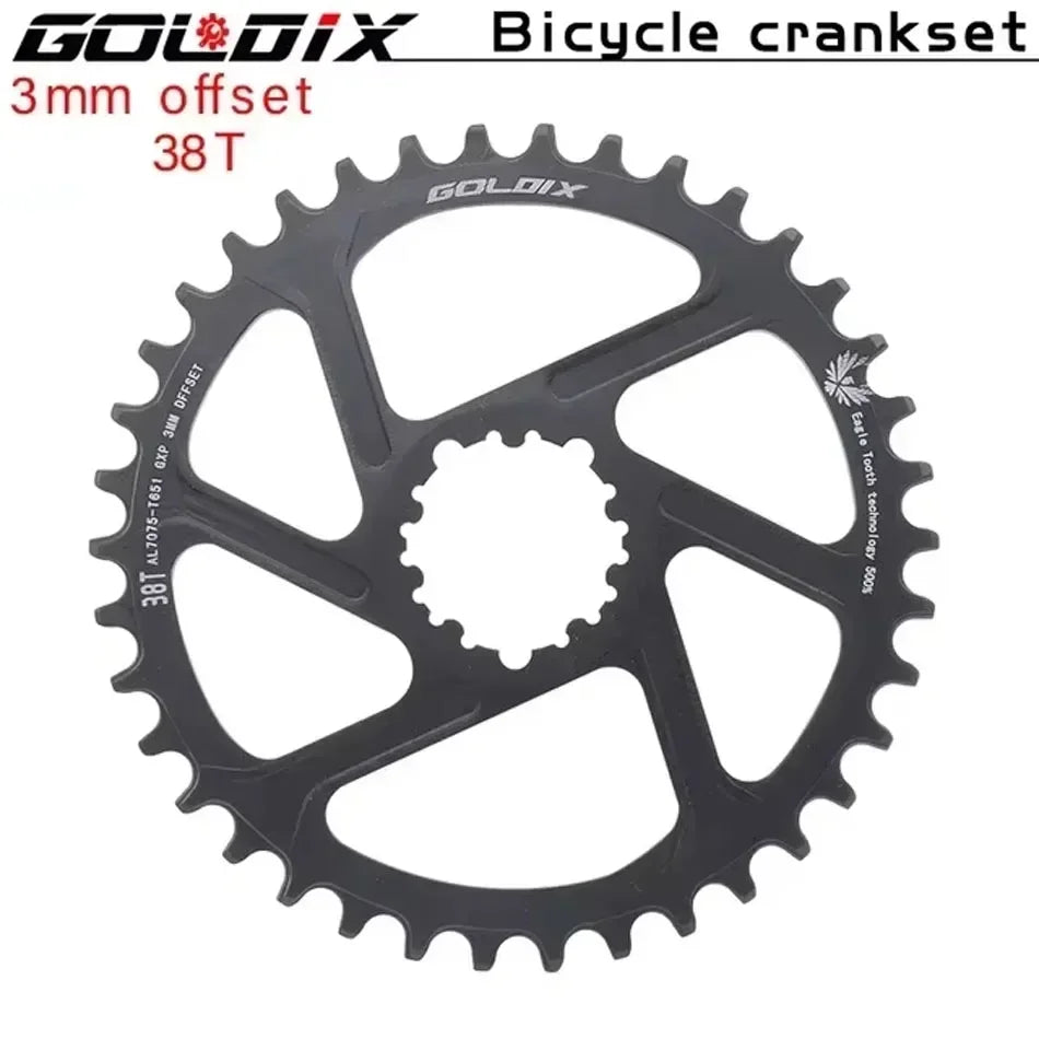 MTB direct mount chainring for sram NX XX XO 3 bolt chain ring 0mm 3mm 6mm offset 30t 32t 34t 36t 38t 9 10 11 12 speed tray