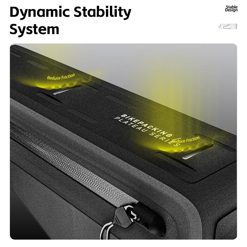 Rhinowalk Bicycle Triangle Bag Waterproof Bike Down Tube Front Frame Bag Cycling Luggage Storage Bag For MTB Road Gravel Bike