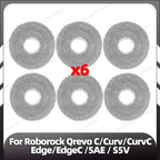 Fit for Roborock Qrevo C/Curv/CurvC/CurvC PRO/Edge/EdgeC/5AE/S5V/S5X/5AI/5XC Main Side Brush HEPA Filter Mop Pad Dust Bag Parts